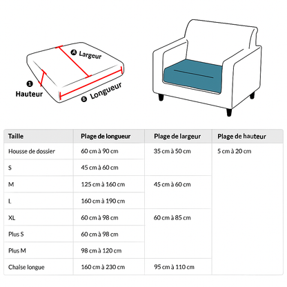 HOUSSELLE de canapé